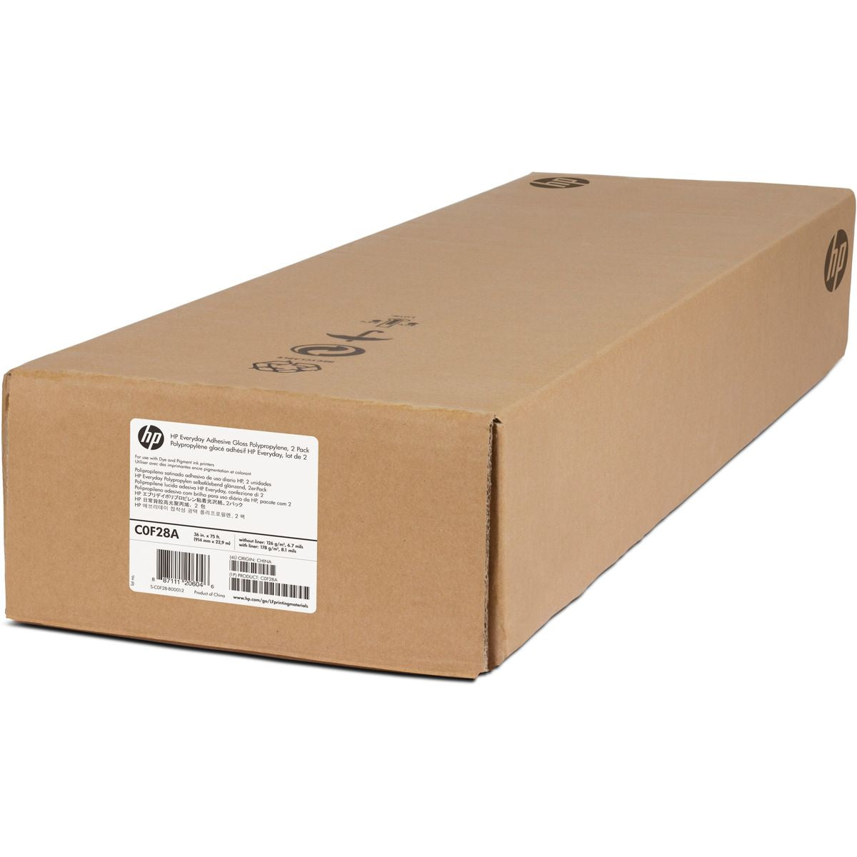 HP 2-pack Everyday Adhesive Gloss Polypr