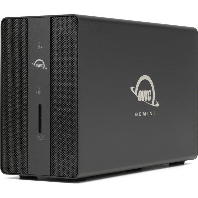 OWC Gemini 40TB 7200RPM (20TB X 2)Dual Drive Thunderbolt 3 Hardware Raid Storage