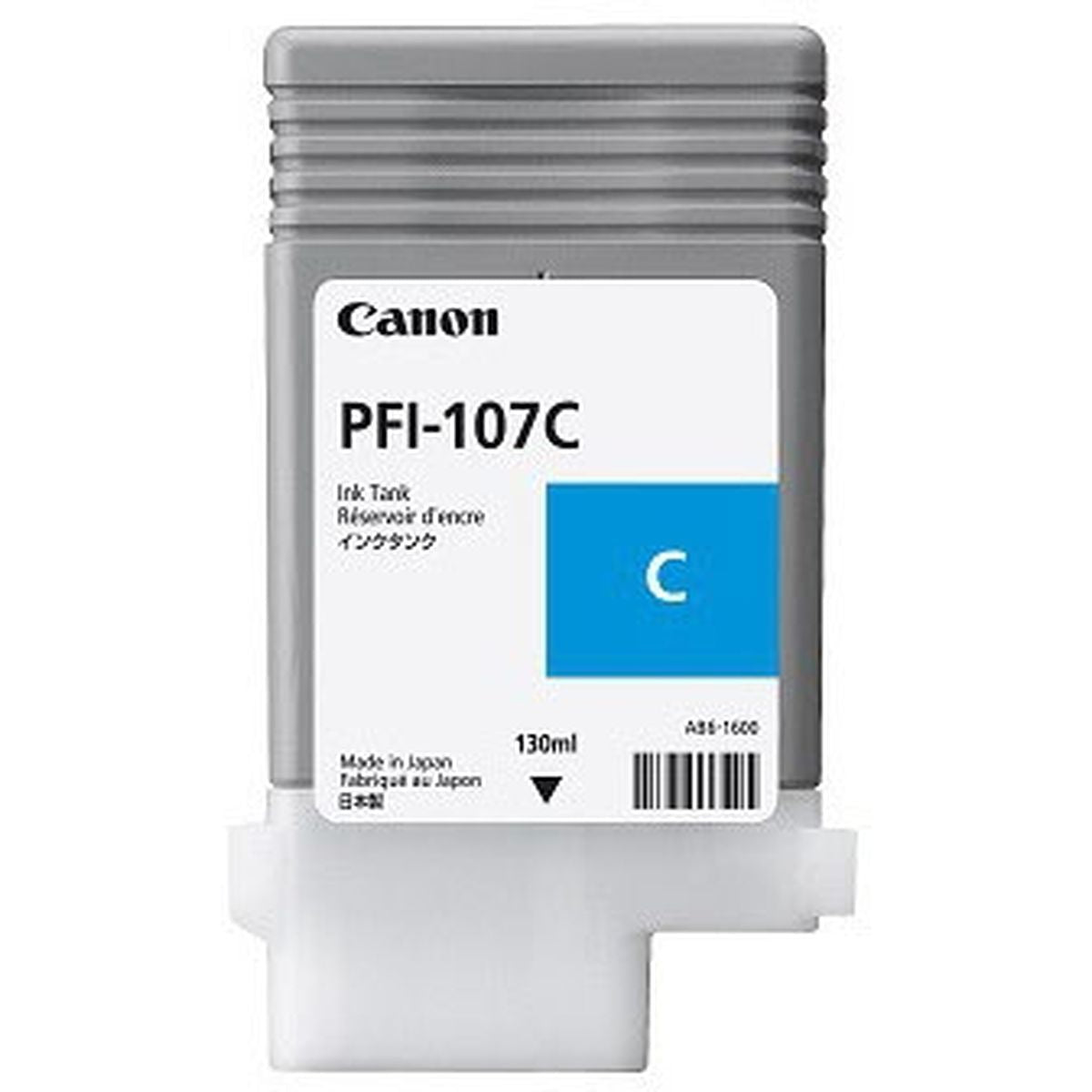 Canon PFI-107C Ink Cartridge Cyan Standard Capacity 130ml