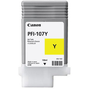 Canon PFI-107Y Ink Cartridge Yellow Standard Capacity 130ml