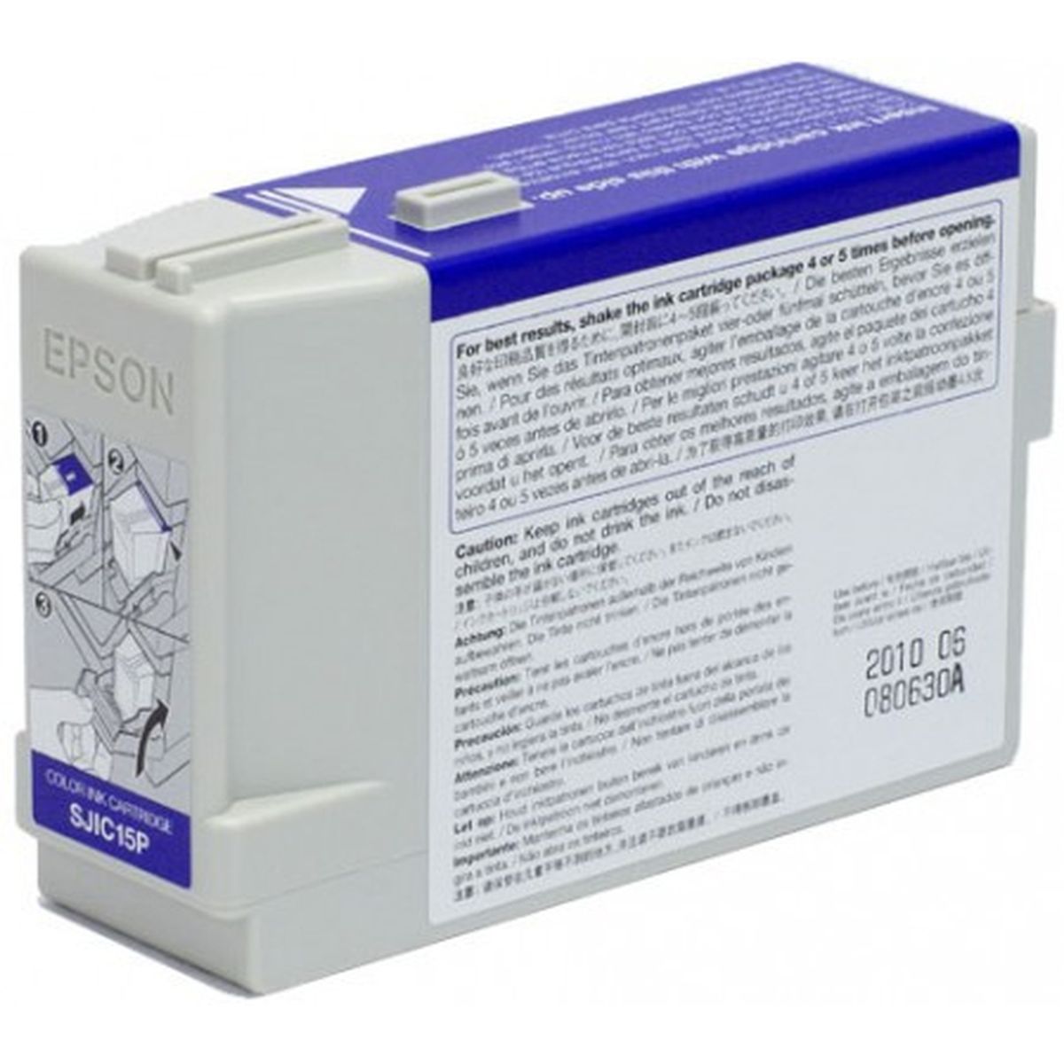 Epson TM-C3400 & TM-C610 Ink Cartridge Three Colours Standard