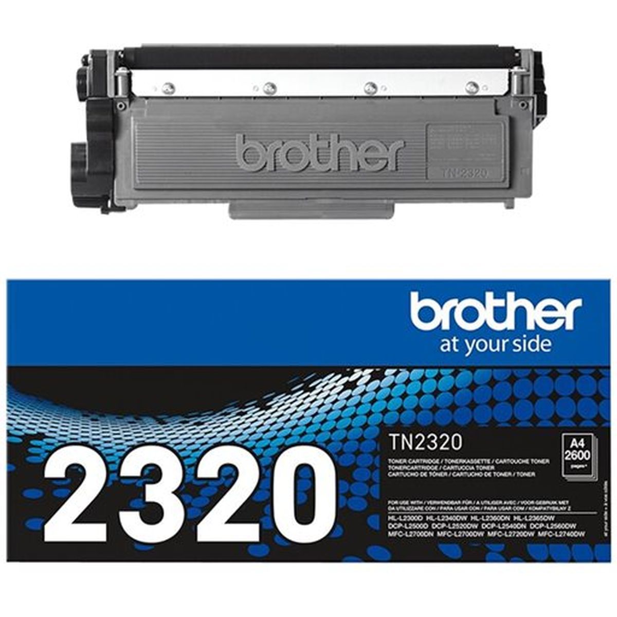 Brother TN-2320 Toner Black High Capacity 2600 Pag 1-pack - image 2 of 2