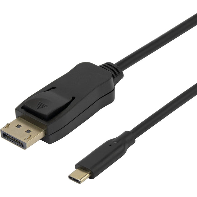 Deltaco Usbc-DP-BI100 Bidirectionele USB-C To DP 1.4 Cable - 8K - 1 Meter -Black