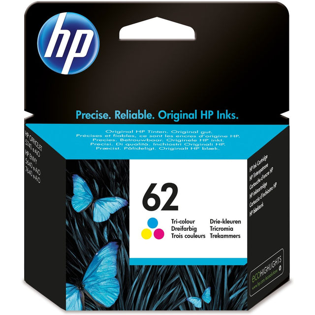 HP 62 Original Ink Cartridge Three Colours
