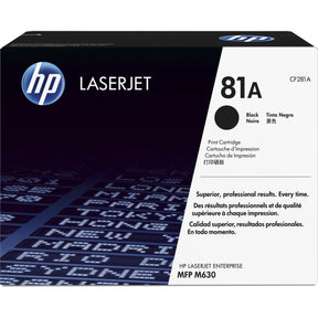 HP 81A Cartridge Black SC CF281A