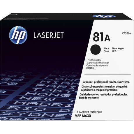 HP 81A Cartridge Black SC CF281A
