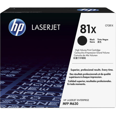 HP 81X Cartridge Black HC CF281X