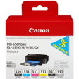 Canon PGI-550/CLI-551 Ink Cartridge Black And Five Colours
