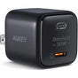 Aukey PA-B1L 30W USB-C Single Port Wall Charger - Black