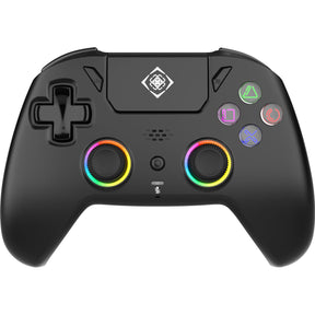 Deltaco Gaming PS5 Pro Controller-Hall Sticks/Triggers-RGB -2.4G + Bluetooth 5.1