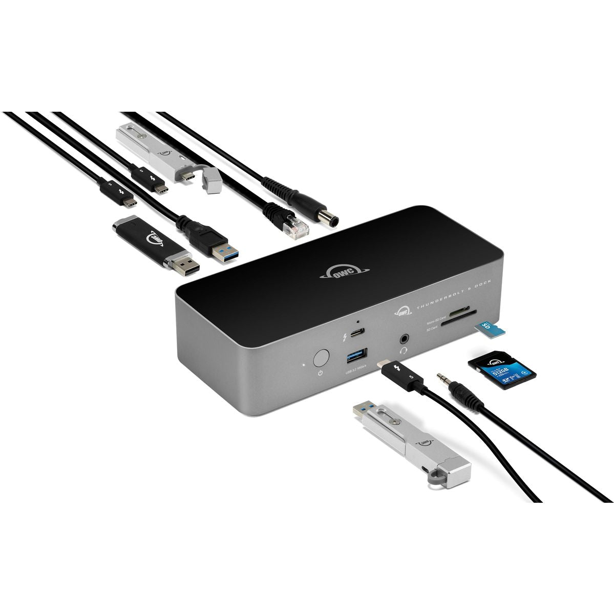 OWC 11-Port Thunderbolt 5 Dock w/ 11-Port For Mac + Windows 2.5GB Network