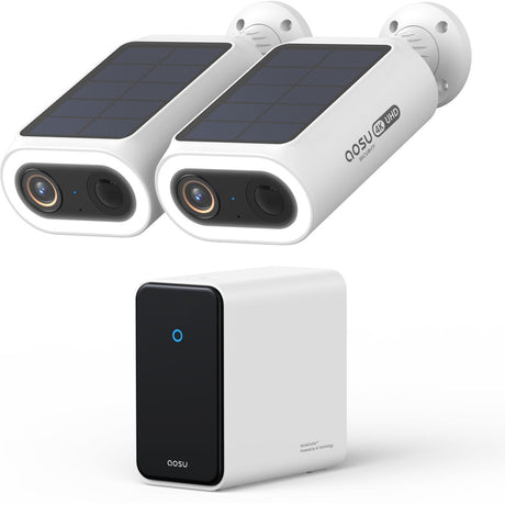 AOSU 4K Solarcam P1 Max w/ Homecortex System - 2 Camera's