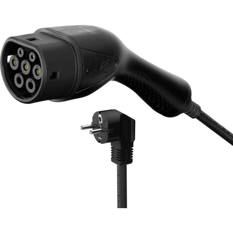Deltaco E-Charge Cable Schuko - Type 2 6-16A 3.5KW 5.5m
