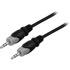 Deltaco Audio Cable 3.5mm MA MA 2m - Black