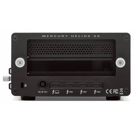 OWC Mercury Helios 5S Thunderbolt 5 (80GB/s) PCIe Expansion Solution