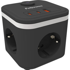 Fellowes Power Cube Type F - Black