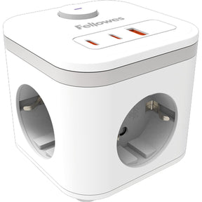 Fellowes Power Cube Type F - White