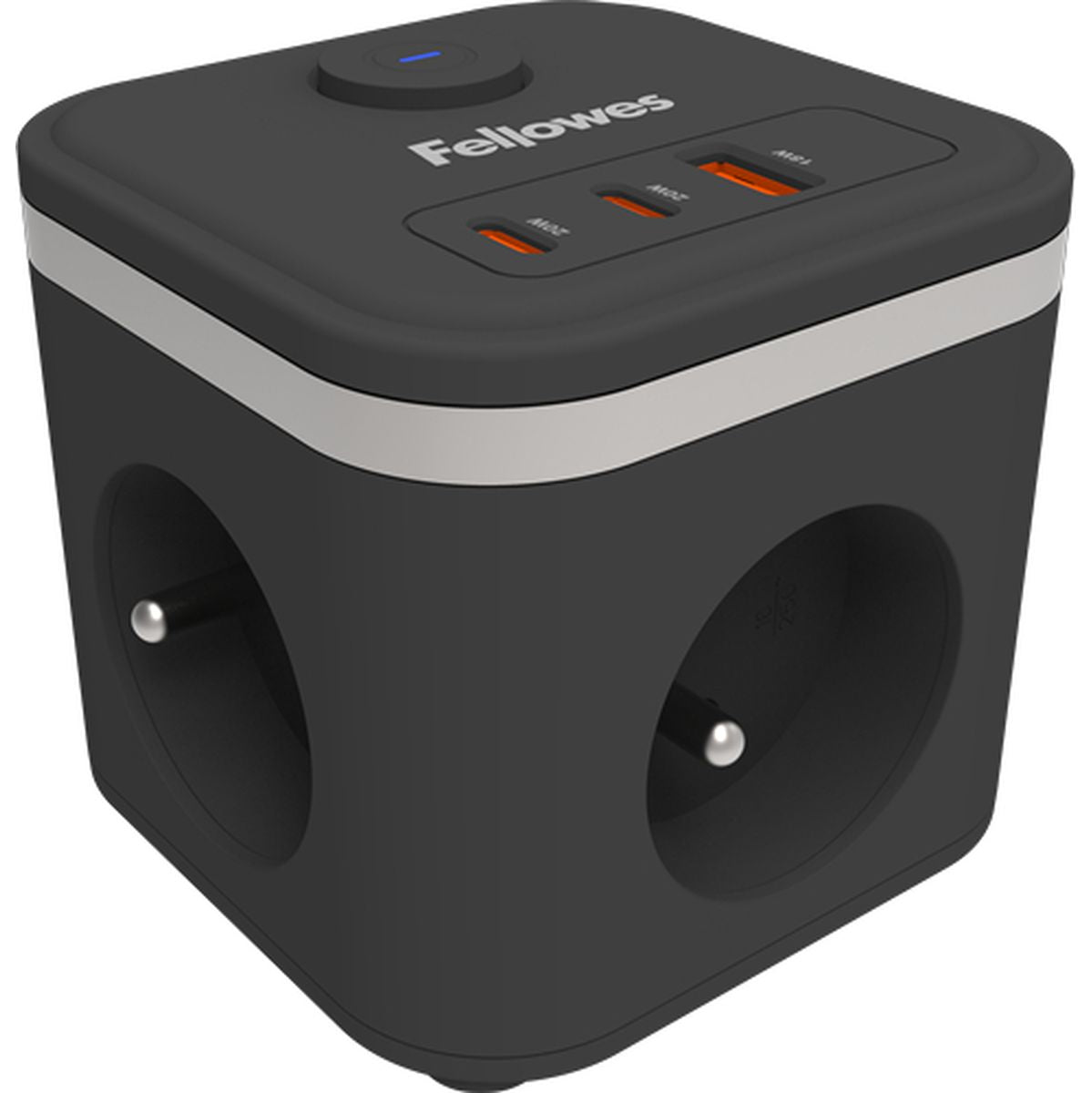 Fellowes Power Cube Type E (FR BE PL)-Black