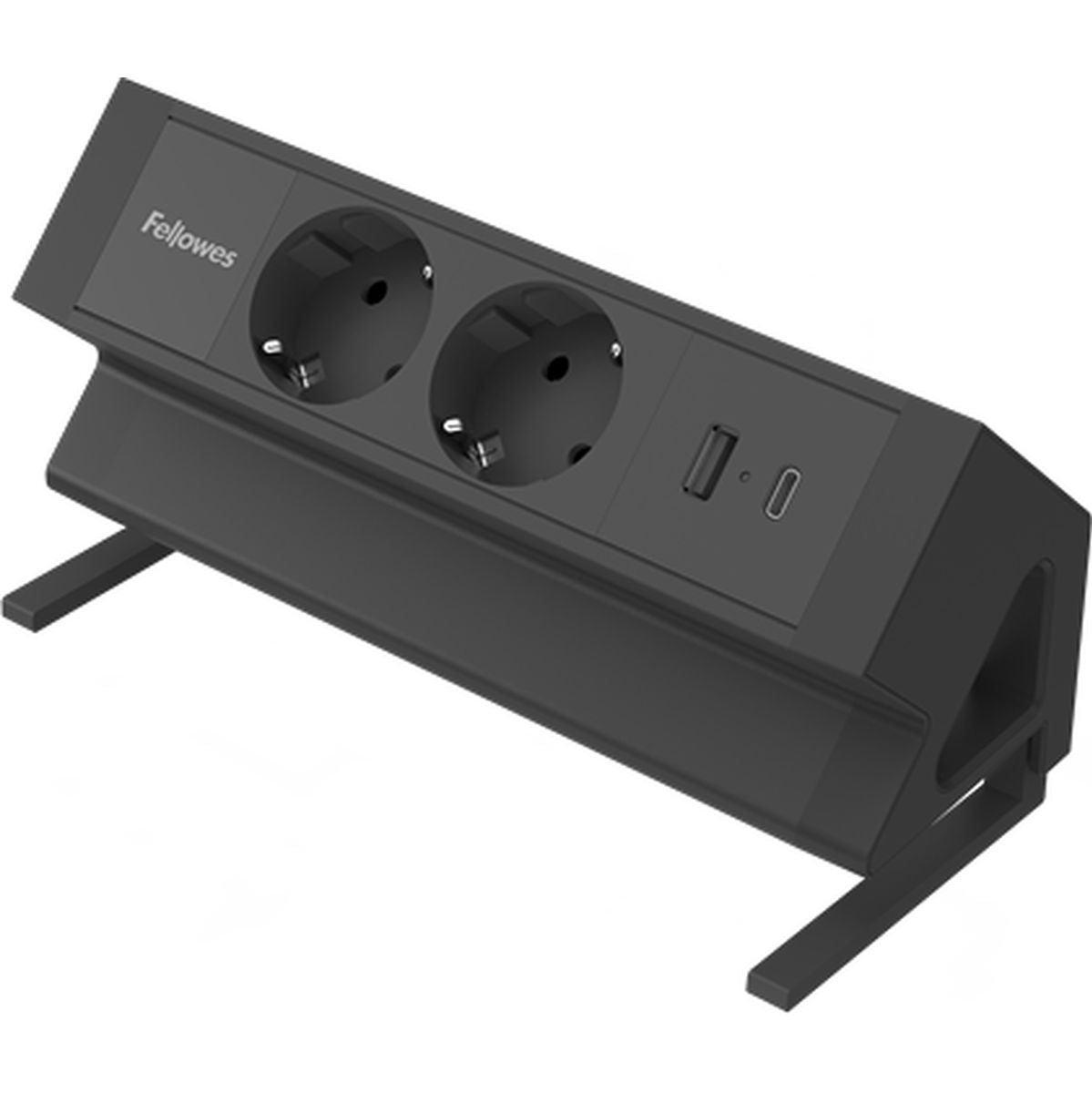 Fellowes Power Desk 2 Type F - Black