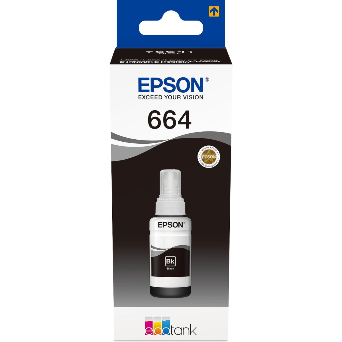 Epson T6641 Black 70ml 1-pack EcoTank