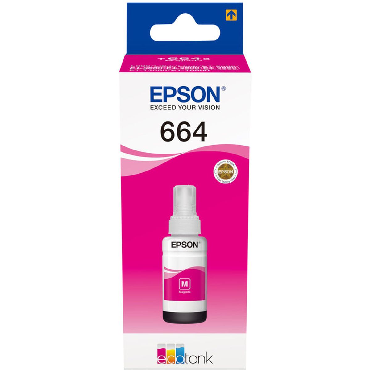 Epson T6643 Magenta 70ml 1-pack EcoTank - image 2 of 2