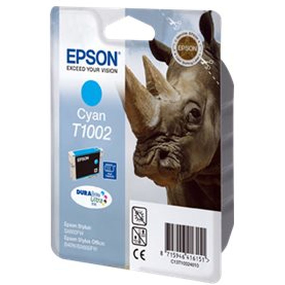 Epson T1002 Ink Cartridge Cyan Standard Capacity 11.1ml 1-p - image 2 of 3