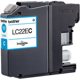 Brother LC22EC T Cyan HC - MFCJ5920DW LC22EC