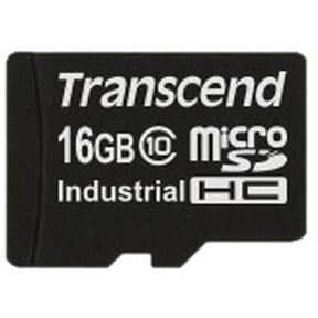 Transcend 16GB Micro SDHC Card C10 IND.