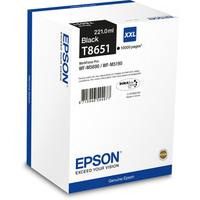 Epson Ink Black 10K T865140