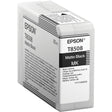 Epson T850800 Matte Black UltraChrome HD Ink 80ml