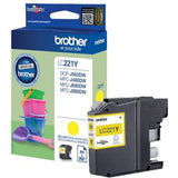 Brother LC-221 Y Ink Yellow 300 Pages - image 3 of 3