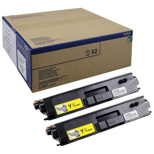 Brother 2X Toner Yellow TN900Y