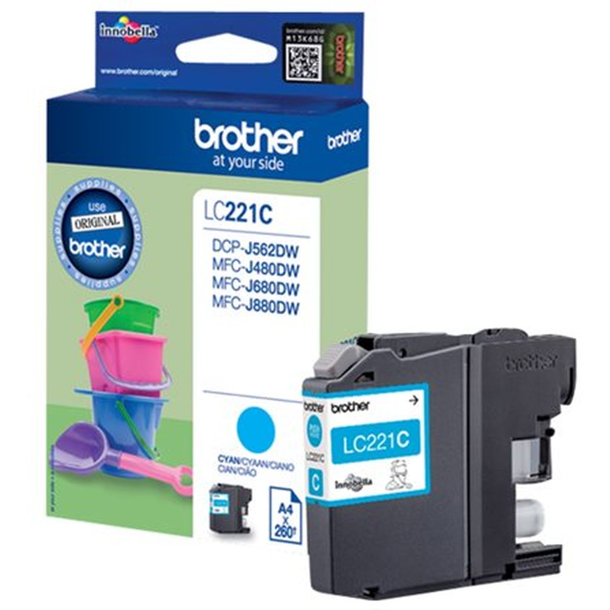 Brother LC-221CBP Cyan LC221CBP