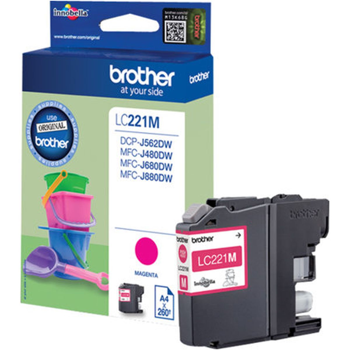 Brother LC-221MBP Magenta LC221MBP - image 2 of 2