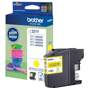 Brother LC-221YBP Yellow LC221YBP