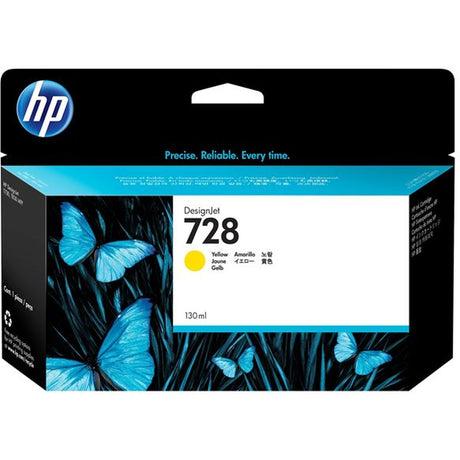 HP 728 130-ml Yellow F9J65A - image 2 of 2