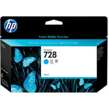 HP 728 130-ml Cyan F9J67A - image 2 of 2