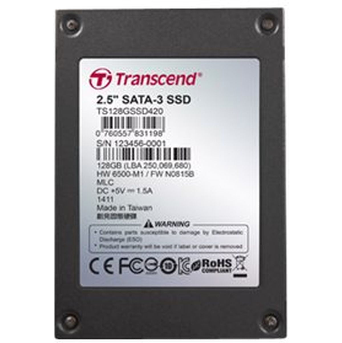 Transcend 256GB 6.4cm SSD420I SATA3