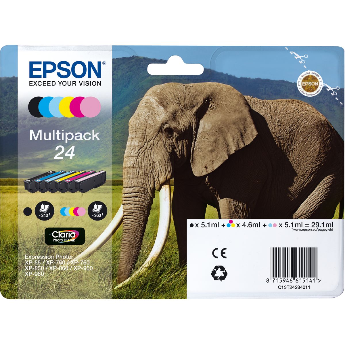 Epson 24 6-Multipack SC RF-AM T24284021