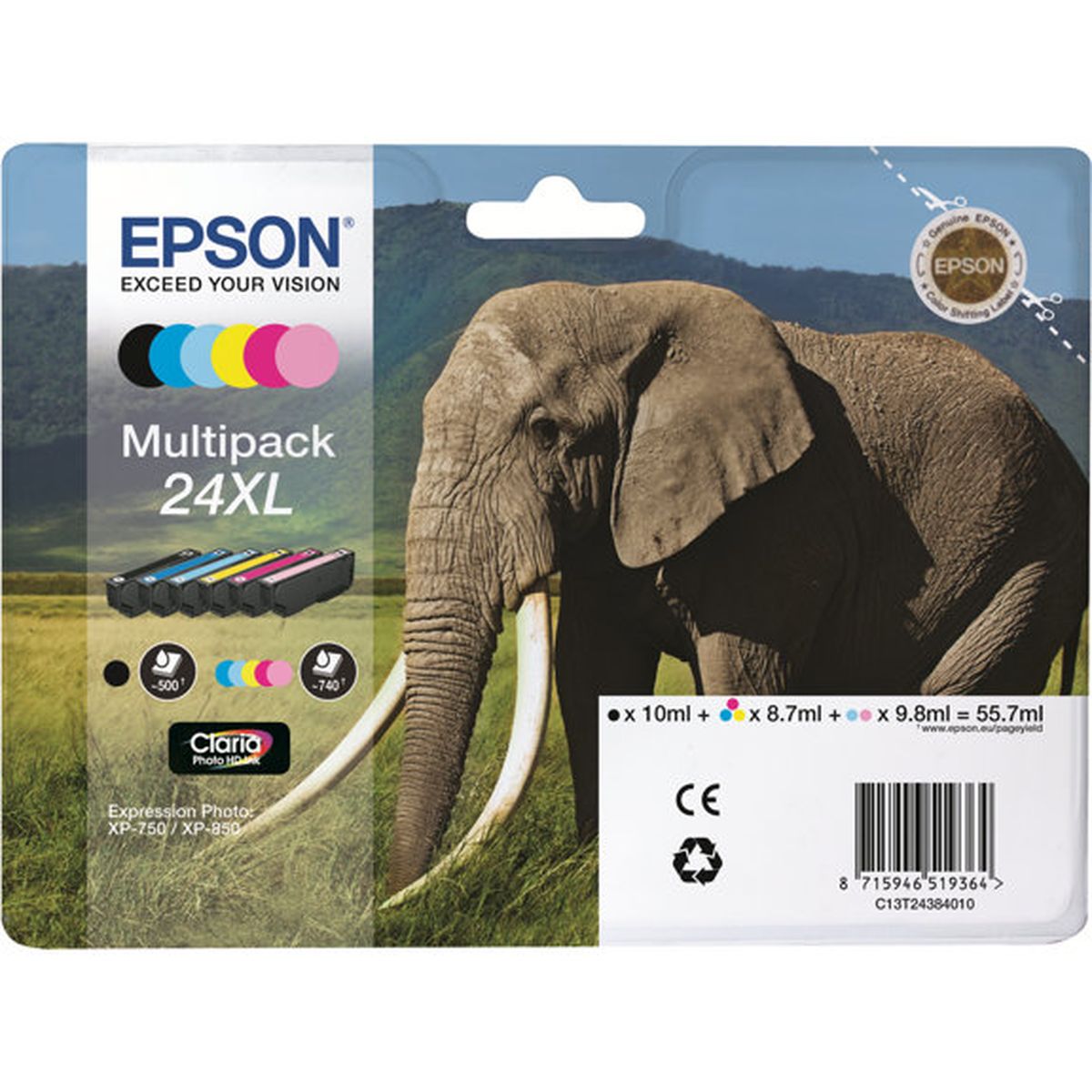 Epson 24 6-Multipack SC RF-AM T24284021 - image 3 of 3