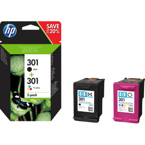 HP 301 Combo 2-pack SC N9J72AE