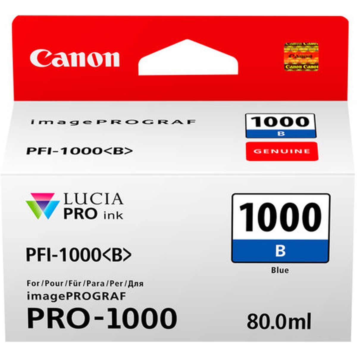 Canon PFI-1000 Blue 0555C001 - image 2 of 2