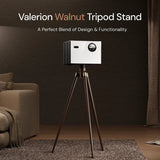 Valerion Walnut Tripod Stand - image 5 of 5