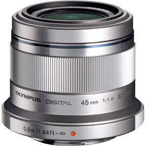 Olympus M.Zuiko Digital 45mm f/1.8 Silver