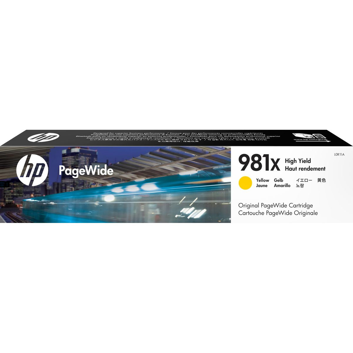 HP 981X HY Yellow PageWide L0R11A