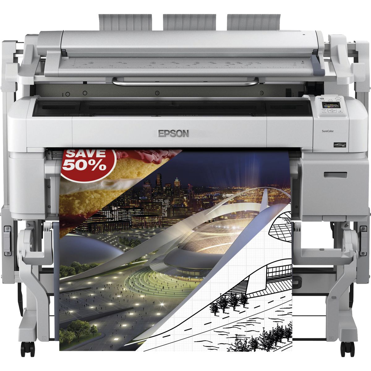 Epson SureColor SC-T5200 MFP HDD 36inch