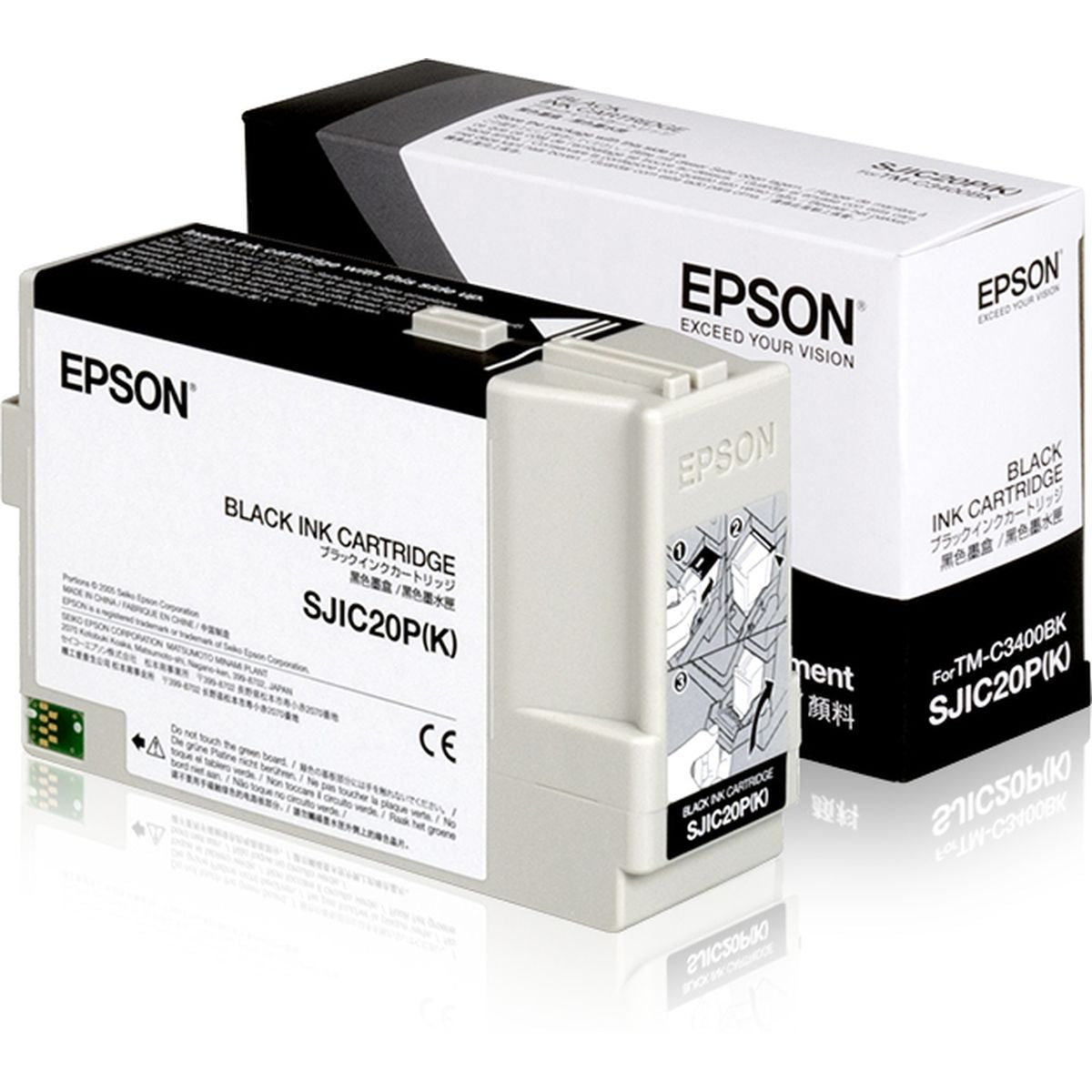 Epson SJIC20P Ink Cartridge Black C33S020490