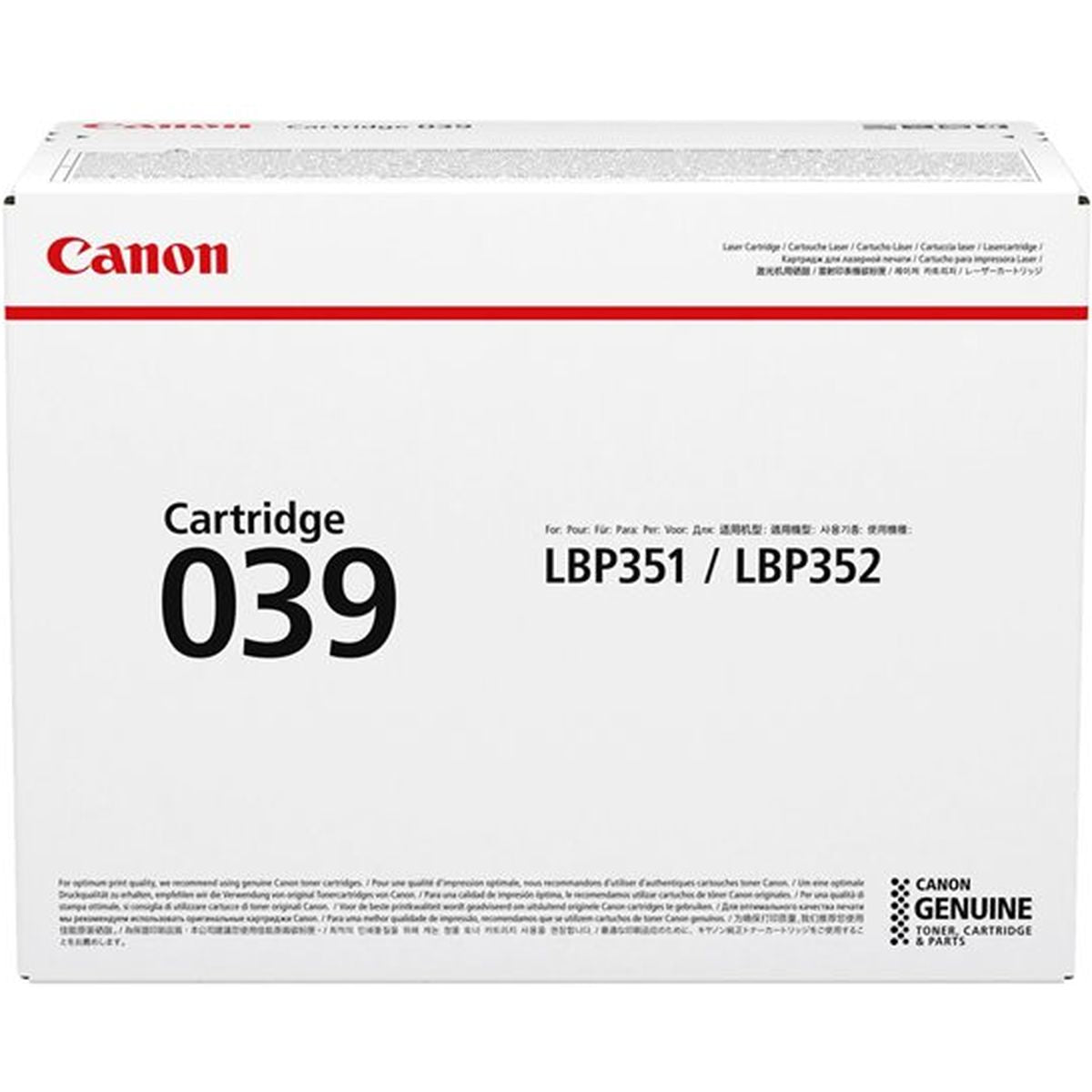 Canon Toner CRG 039 Standard Capacity Yield 11.000 - image 4 of 4
