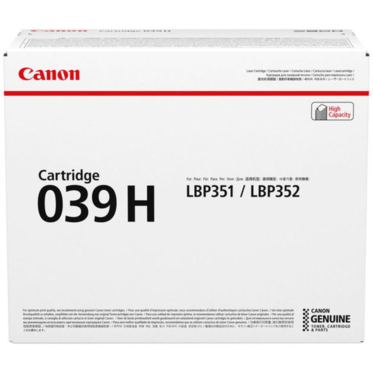 Canon Toner CRG039 H High Capacity Yield 25.000 - image 4 of 4