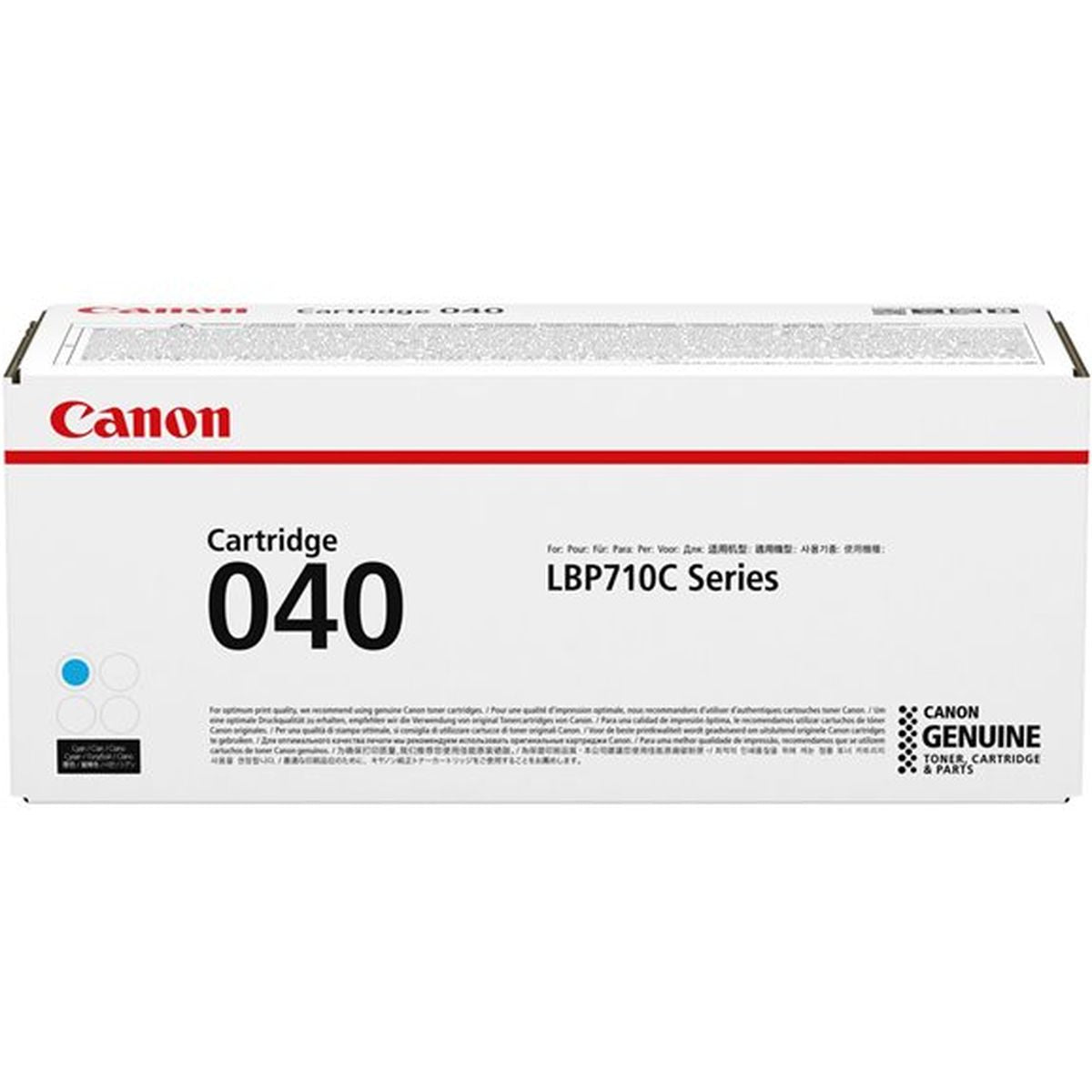 Canon 040C Toner Cyan Standard Capacity Yield 5.400 - image 4 of 4